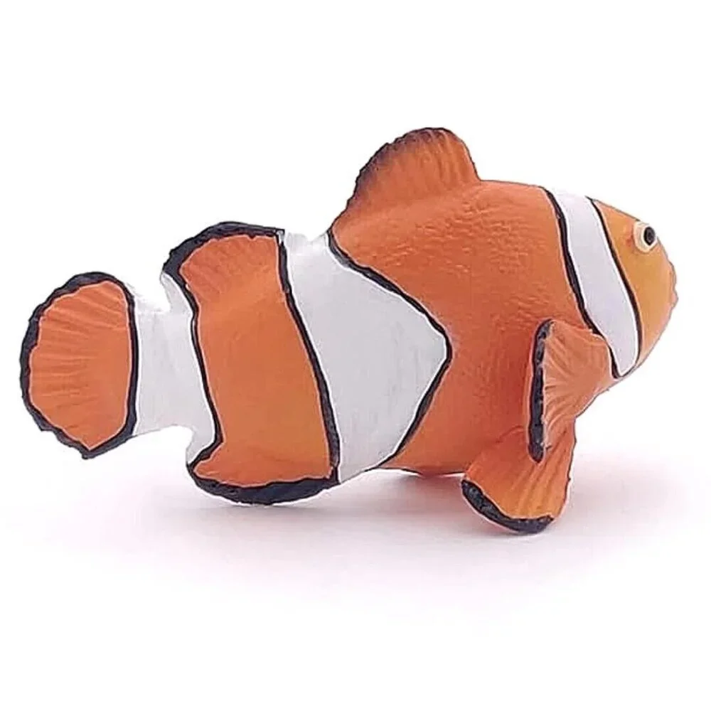 Clownfish Figure - Sea Life - Hand‎ Painted - Collectible - Papo NEW